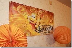Home of Melanie Roberts Honey Nut Cheerios Uber Fan party.  (David Mills/Feature Photo Service)