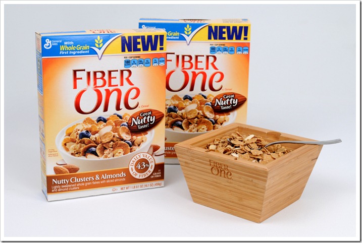 Fiber One Nutty Clusters Almonds prize pack photo