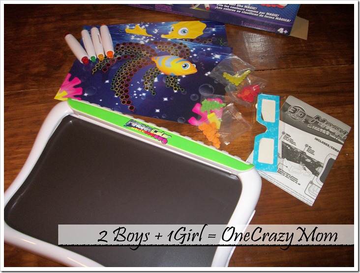 Magna Color 3D Art Board review what's in the box