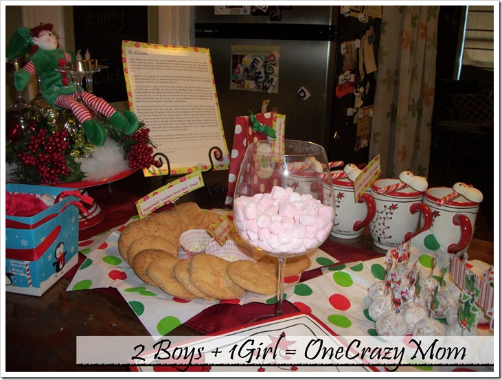 Our Elf Becky arrived with goodies 4