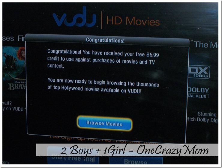 Set up your Vudu account to watch #SeeMIB3 was super easy