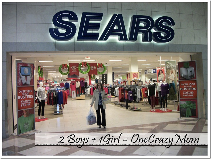 Shoping at sears for #ArtofFashion 2