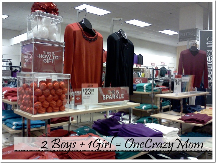 Shoping at sears for #ArtofFashion 3