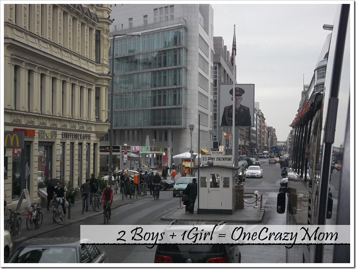 Check point Charlie Berlin Germany