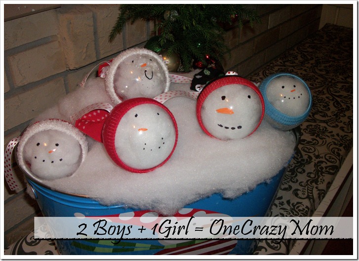 elf magic snowmen craft
