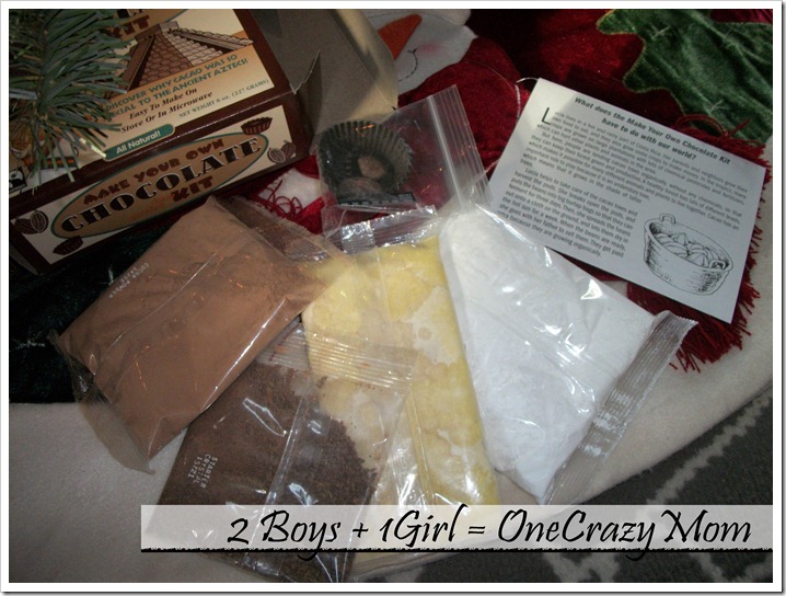 glee Gum Make your own Chocolate Kit