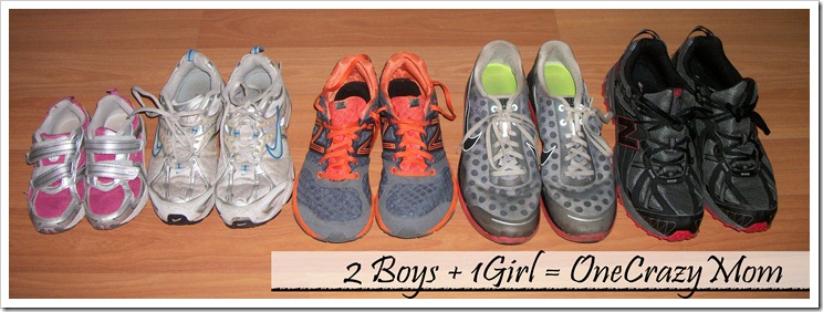 We are starting to run as a family and be #HappyHealthy together