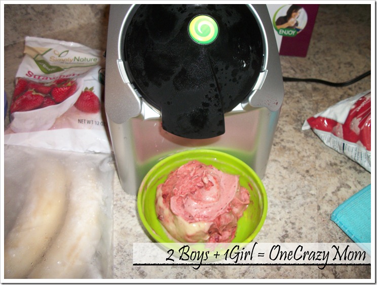 Yonanas makes amazing treats and no points on Weight Watchers 4