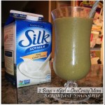 Simple and yummy Breakfast Smoothie with Silk Milk #rethinkwhatyoudrink