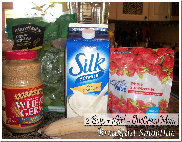 this is what you need to make your Breakfast Smoothie #rethinkwhatyoudrink