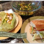 Simple Dinner creations with #GiveMeWyngz