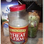 Spinach, lettuce and Coconut Milk Breakfast shake 3