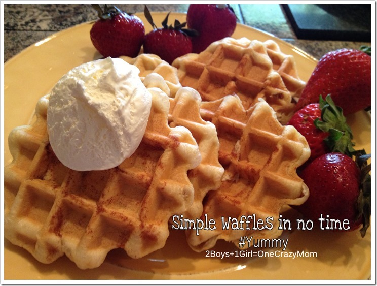 make a simple Waffle Breakfast in no time #Yummy_thumb[2]