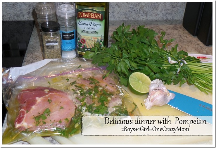 Create a dinner with Pompeian #Review