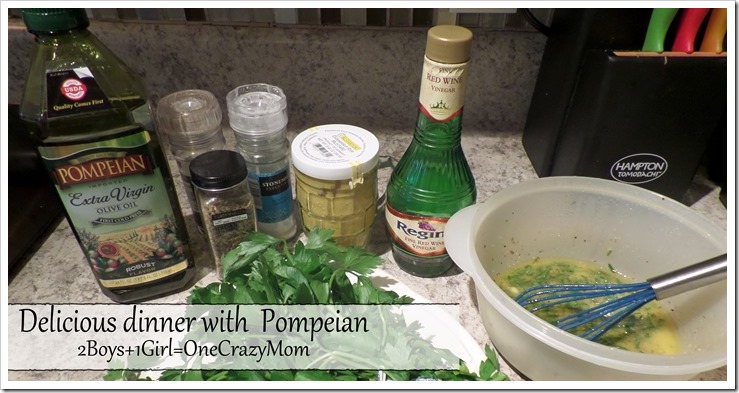 Create a dinner with Pompeian #Review