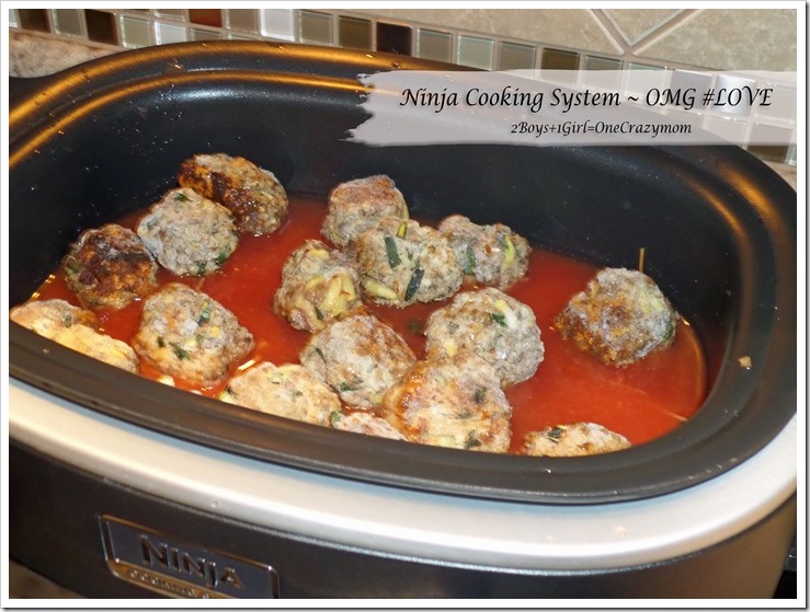 REVIEW - Ninja 3-In-1 Cooking System - With Alfredo Spaghetti And Meatballs  - From Val's Kitchen