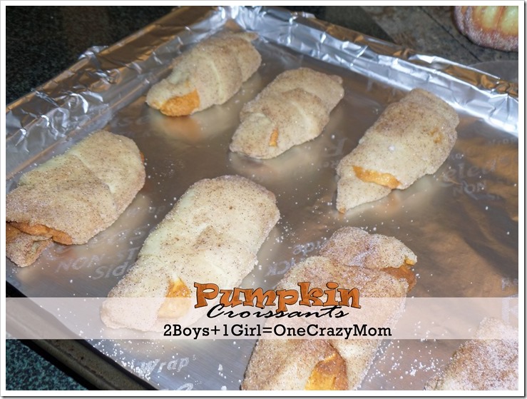 Simple Pumpkin Croissants #Recipe 