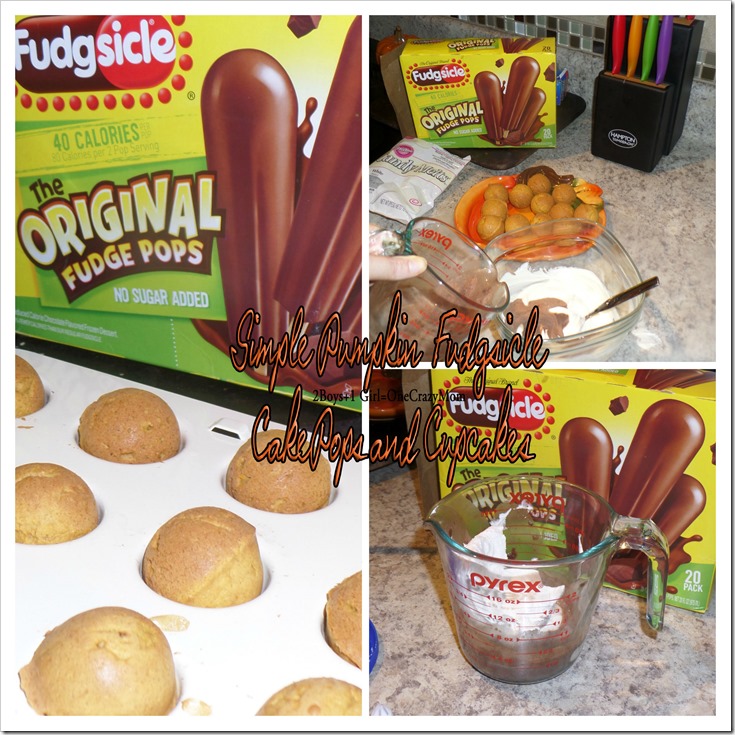 Make Pumpkin and Fudgsicle Cakepops #PopsicleMom copy