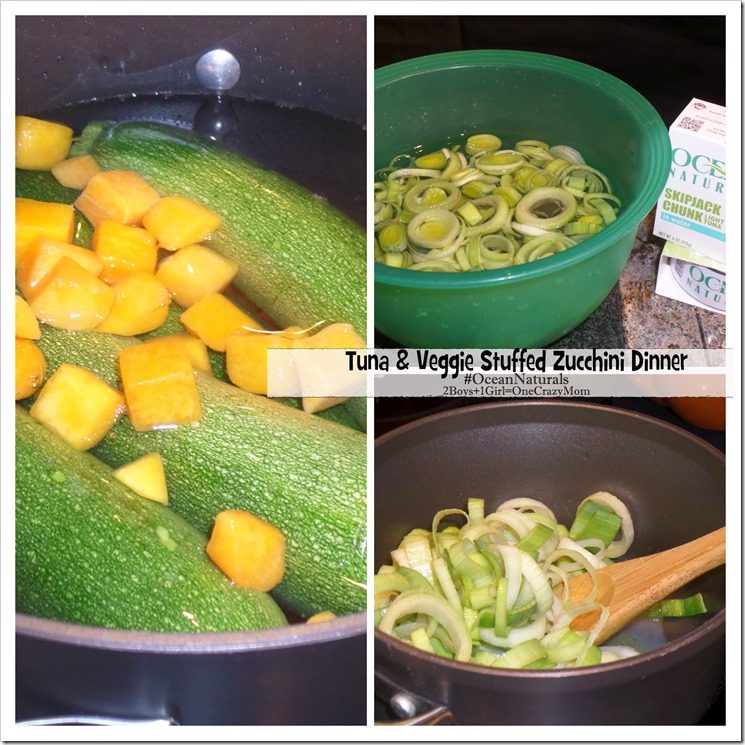 Preapre your veggies for your Tuna Dinner #OceanNaturals #shop