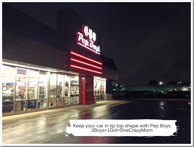 Keep your car in tip top shape with Pep Boys #Spon