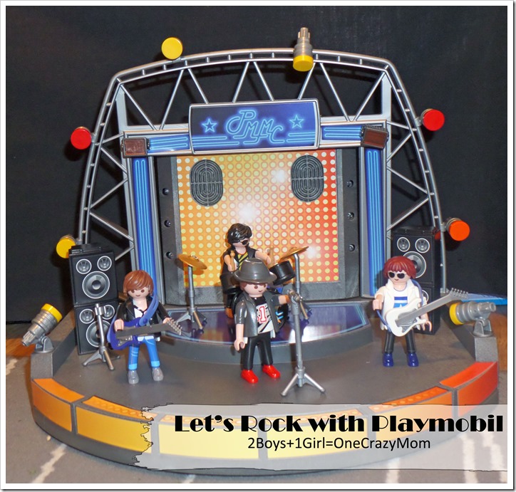 Let’s Rock with Playmobil PopStars play set #GiftGuide