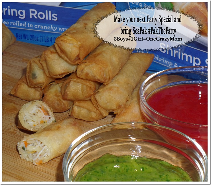 Bring a SeaPak Holiday Appetizer with a fun dip to your next Dinner Party  #PakTheParty #shop