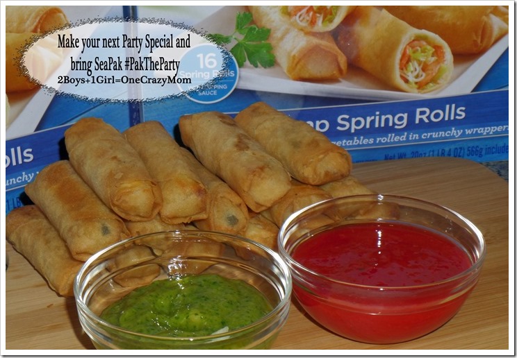 Bring a SeaPak Holiday Appetizer with a fun dip to your next Dinner Party  #PakTheParty #shop