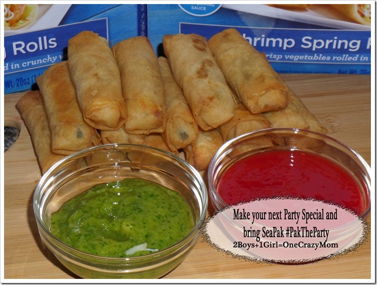 Bring a SeaPak Holiday Appetizer with a fun dip to your next Dinner Party  #PakTheParty #shop