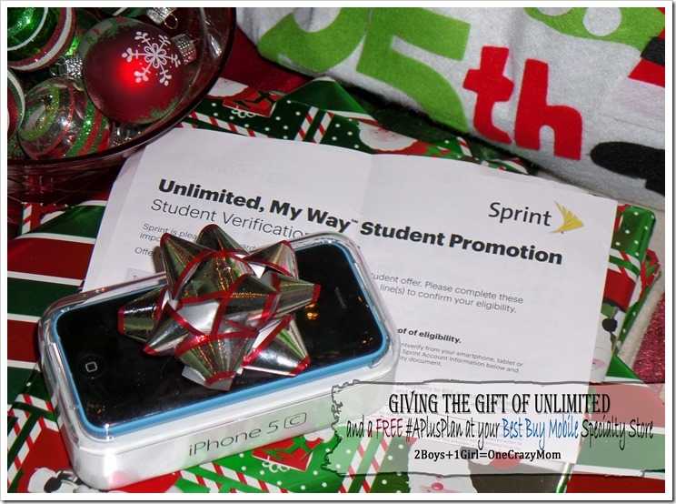 Give the Gift of Unlimited and a Free #APlusPlan for your Student only at your Best Buy Mobile Specialty Store #shop