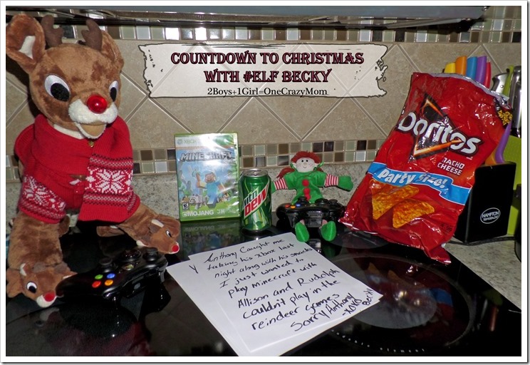 Elf Magic Countdown to Christmas Day 16 #Elfcapades