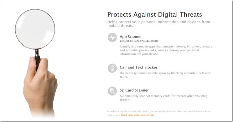Keep your personal information on your Smartphone save with #SmartSecurity from Norton #shop