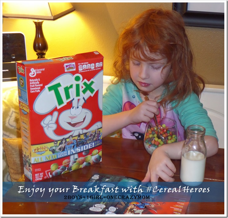 Enjoy your Breakfast with #CerealHeros and Big G Cereal each morning #SuperHeroing