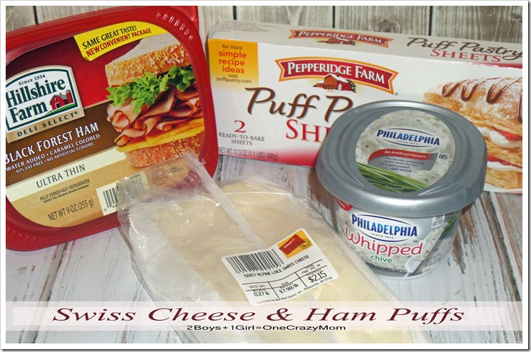 Simple and delicious snack idea with Swiss Cheese & Ham Puffs #Recipe #LifeIngredients
