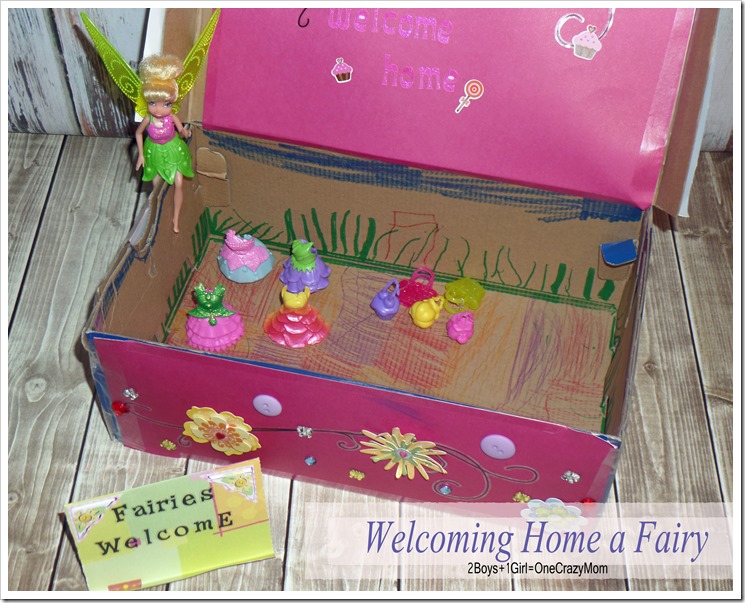 We are welcoming home a Fairy with a #DIY Fairy Box and the Pirate Fairy Movie DVD ~ Come help us #ProtectPixieHollow