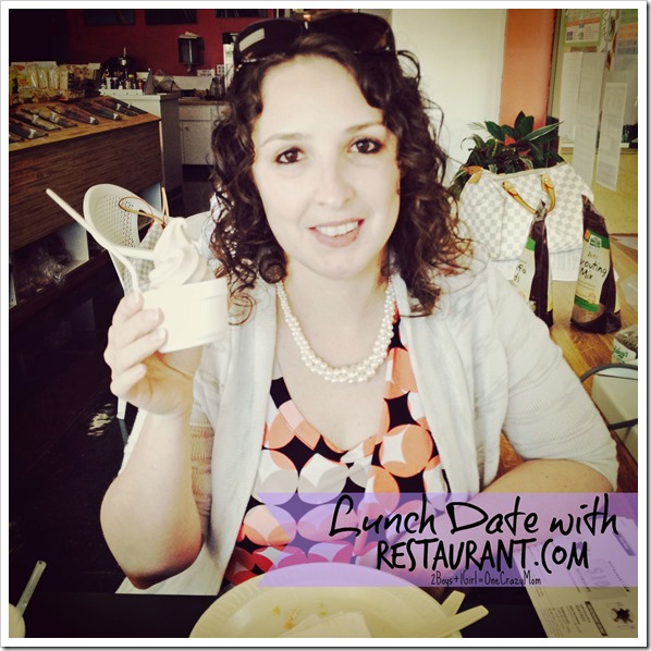 Lunch Date with Restaurant #ReviewCrew Anthonys Health Hut Lakeland Florida Free Ice Cream as Dessert