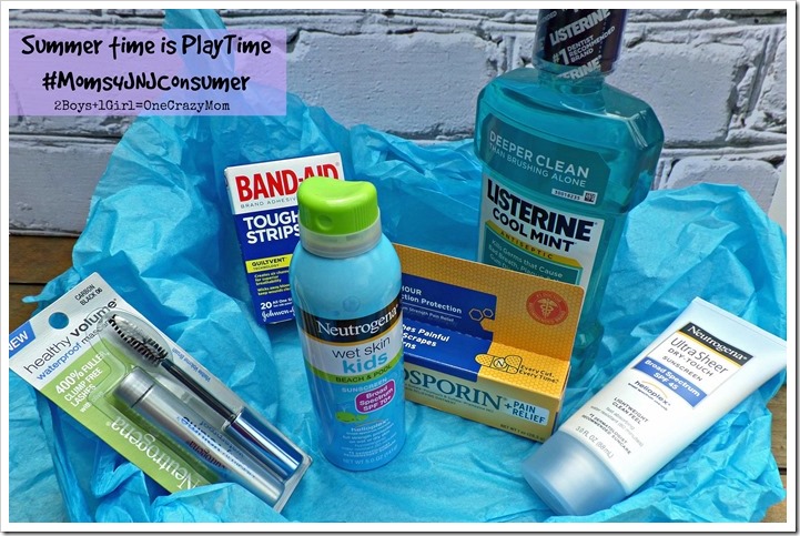 Summertime is Playtime and Save on Summer Supplies with Healthy Essentials Coupons #Moms4JNJConsumer #ad