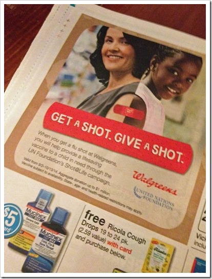 Keep healthy this Flu Season #GetAShot and give a shot with Walgreens  #Shop