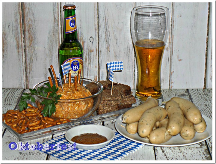 Celebrating Oktoberfest with an Authentic Bavarian Cheese Beer Spread #Recipe and simple party ideas