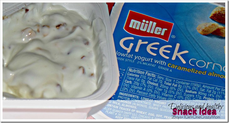 Looking for a delicious and healthy snack ~ Check out Müller Greek Corner Yogurt  #shop