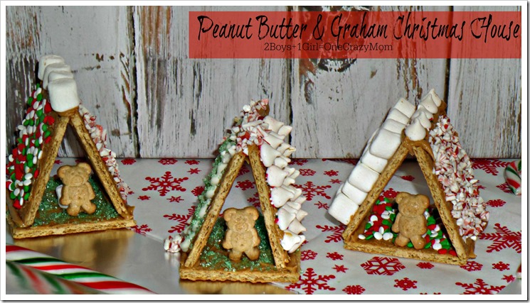 Start a Christmas Tradition and make your own Graham Cracker Houses and check out my No Bake Peanut Butter & Graham Cookie Pops #Recipe  #ad