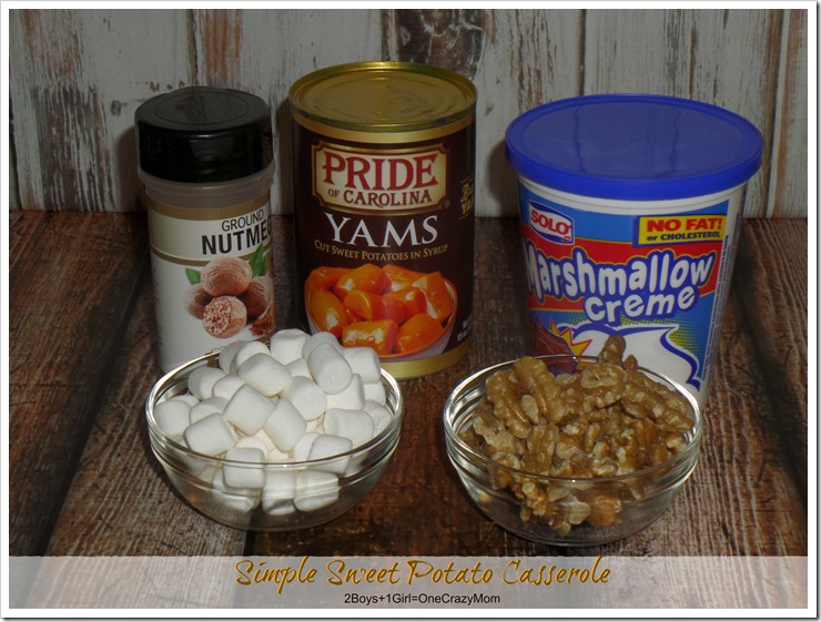 Bring a simple Sweet Potato Casserole as a last minute side dish to your Thanksgiving dinner and it’s a budget friendly #Recipe too 