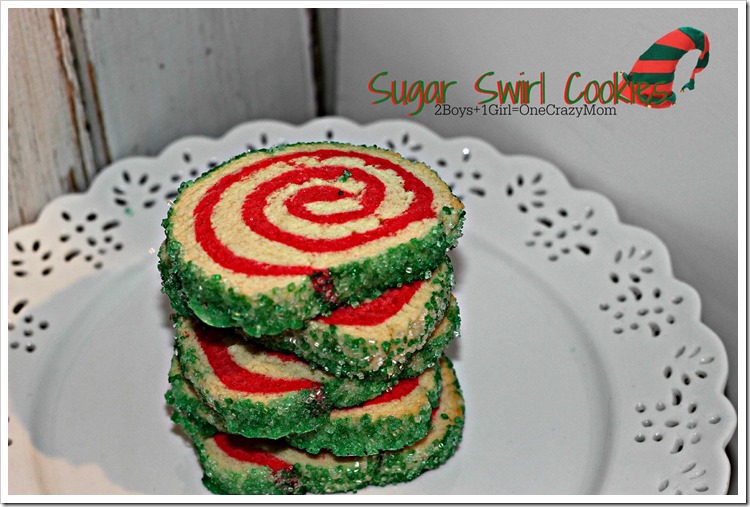 Sugar Swirl Cookie #Recipe Christmas Cookies