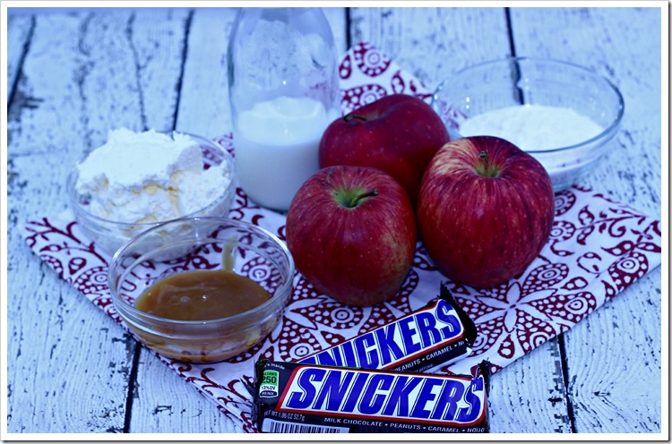 This is what you need to make your Snickers Banana Apple Caramel Dessert #Recipe #ad