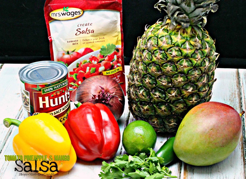 This is what you need for your Tomato & Mango Salsa  #HuntsFreshTwists
