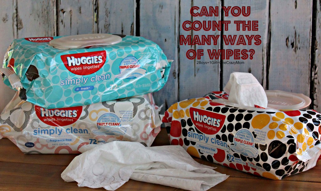 Can you count the many ways of wipes #tripleclean #ad