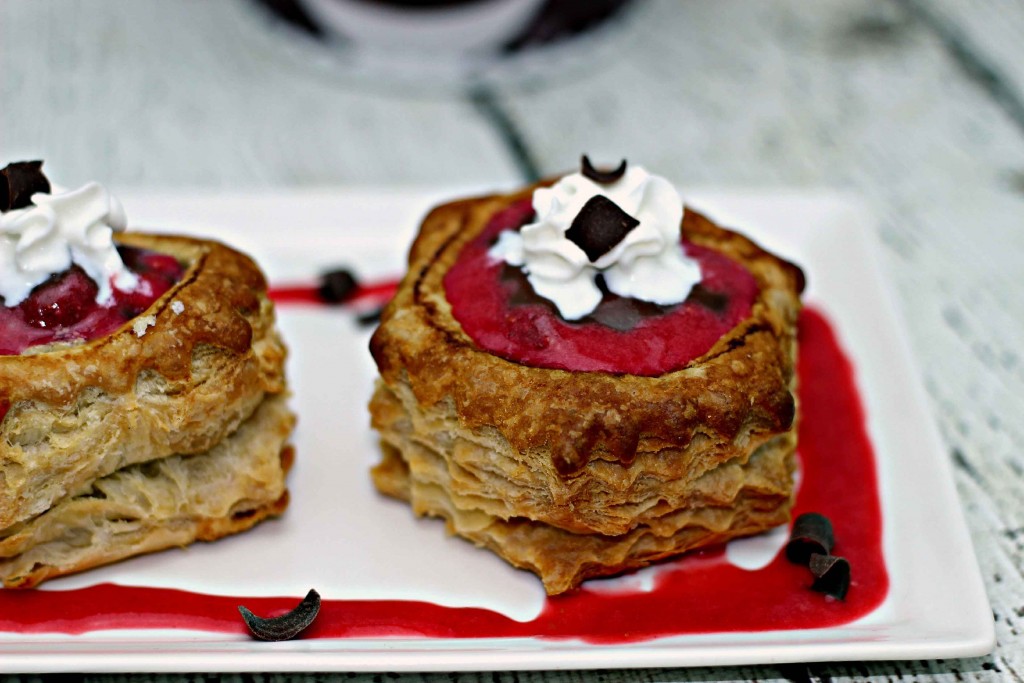 #SummerofPudding Chocolate raspberry Cups Snack idea (2)