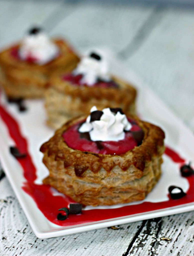 #SummerofPudding Chocolate raspberry Cups Snack idea  (4)