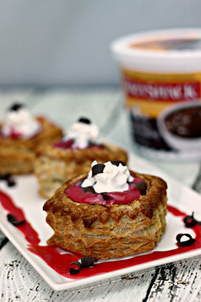 #SummerofPudding Chocolate raspberry Cups Snack idea (5)