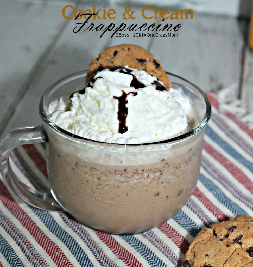 #InspiredStart can be so easy if you make a cookie n cream frappucino #recipe