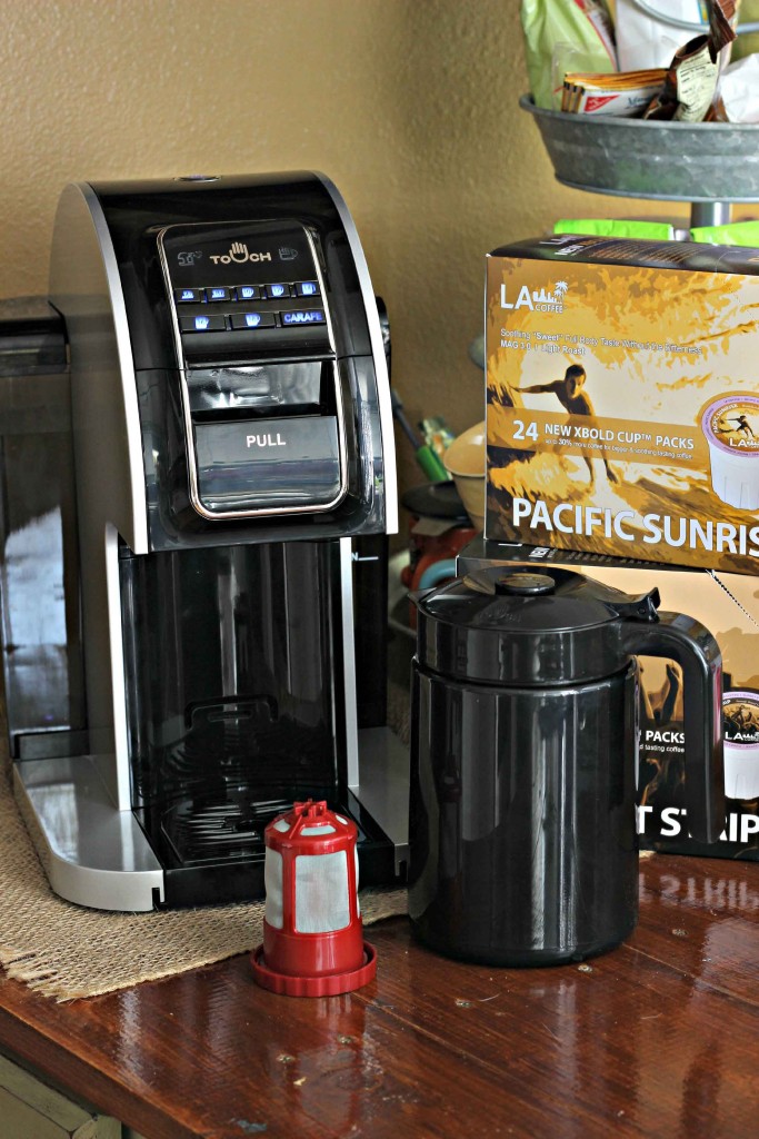 One Touch Coffeemaker makes my morning routine easy